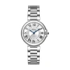 The 2023 new dinimi women's watch is a stylish, simple and elegant steel band quartz retro Roman scale pair watch Item Picture